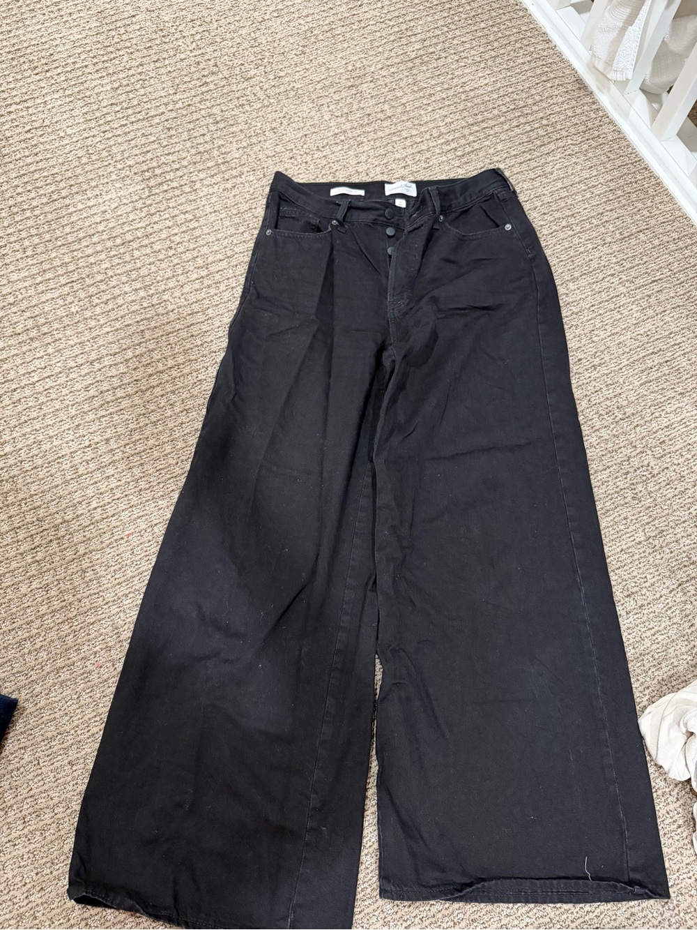 wild fable Black Wide-Leg Jeans